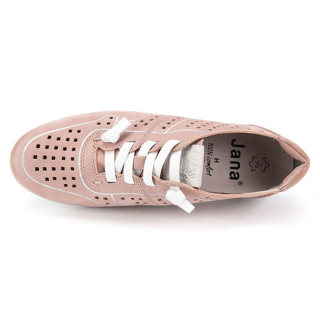 Półbuty Jana 8-23600-20 521 Rose