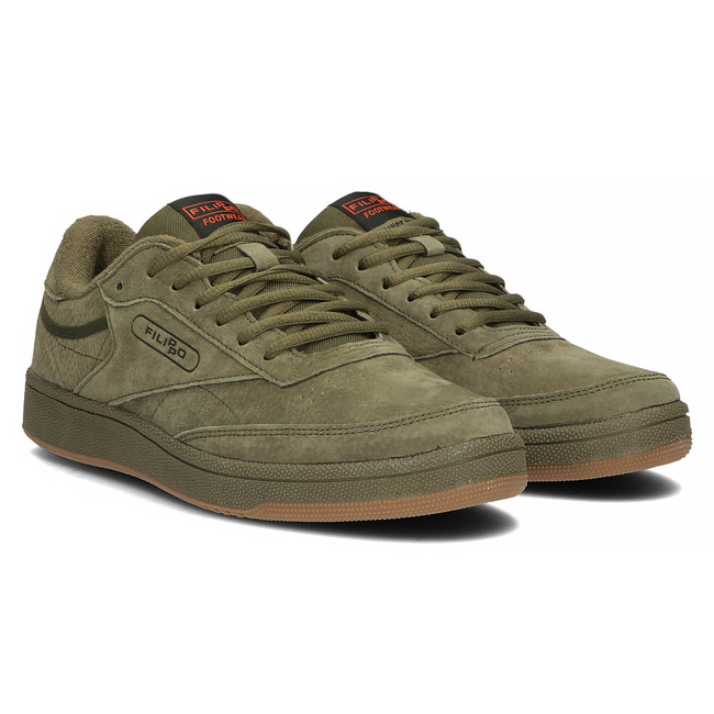 Leather shoes Filippo MSP2123/22 KH khaki