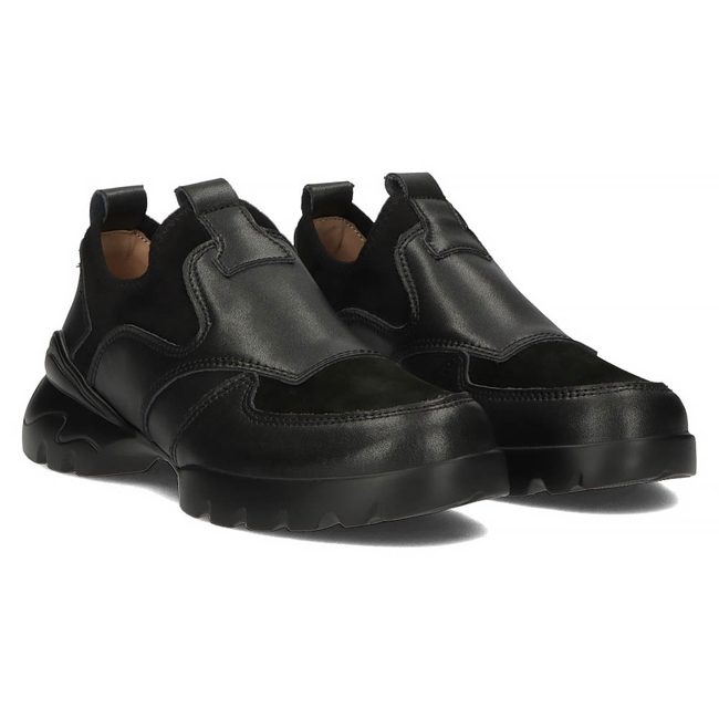 Leather shoes Filippo DP4189/22 BK black