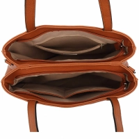 Handbag CC5081-1 brown