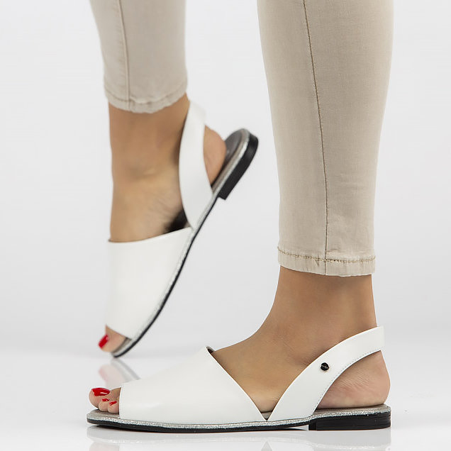 Leather sandals Filippo 40166 white