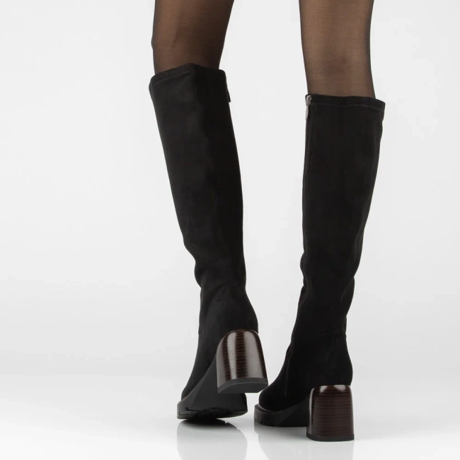 Heeled boots Filippo DKZ8165/26 BK SU black