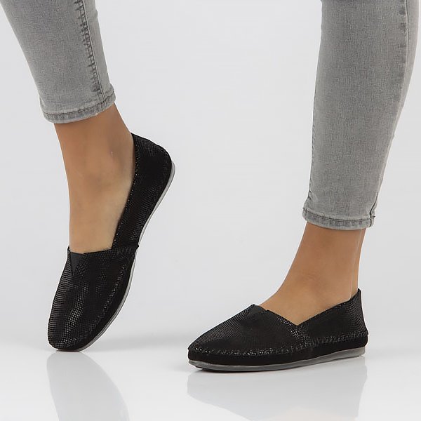 Leather shoes Filippo DP031/22 BK black