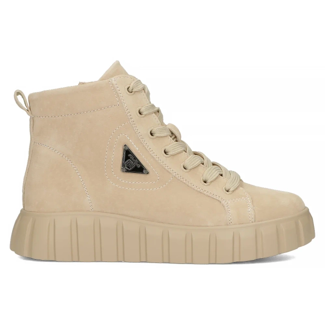 Leather boots Filippo DBT4146/23 BE beige