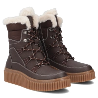 Leather ankle boots Filippo DBT7937/26 D BR brown