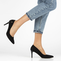 Leather pumps Filippo 2106 black suede