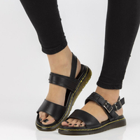 Leather sandals Filippo DS2040/21 BK black