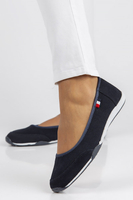 Leather shoes Filippo DP143/22 NV navy blue