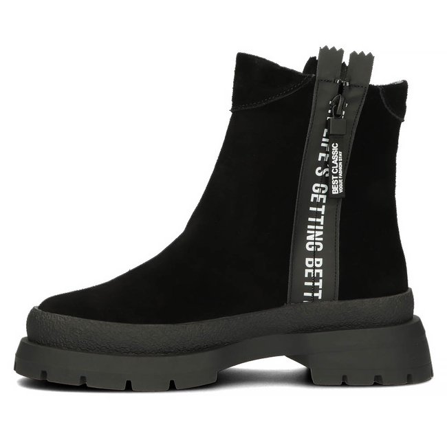 Leather ankle boots Filippo DBT4164/22 BK black