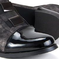 Botki FILIPPO 239/16 SI Srebrne