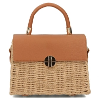 Brown briefcase bag grace