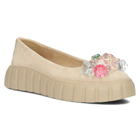 Leather shoes Filippo DP4682/23 BE beige