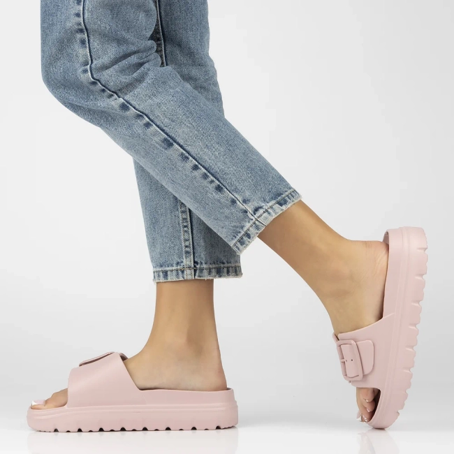 Klapki News 25SD97-8800 różowe