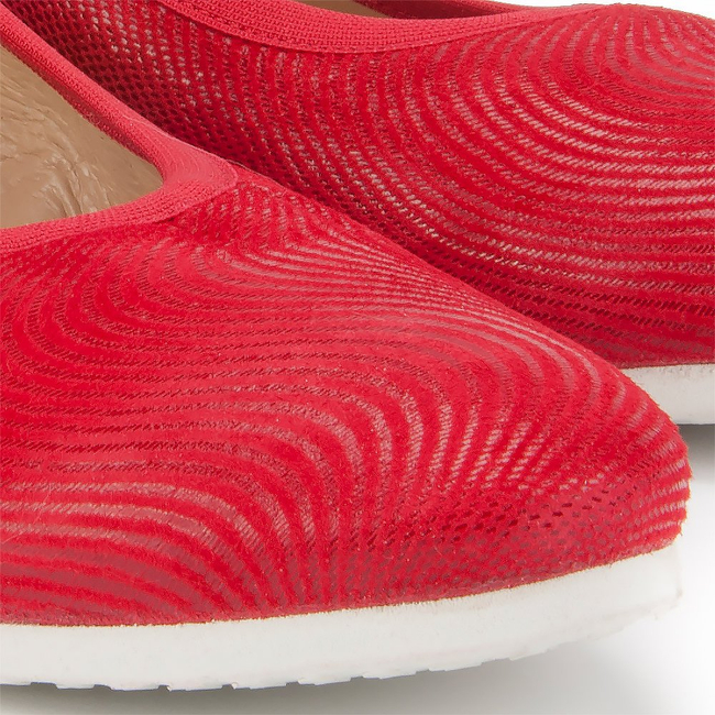 Pumps Bioeco by Arka BI 5255 colour 737+433 red