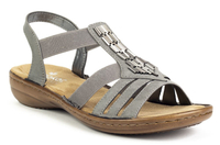 Sandały Rieker 60800-42 Grey