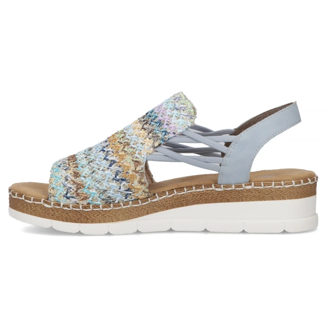 Sandals Rieker V1241-90 blue