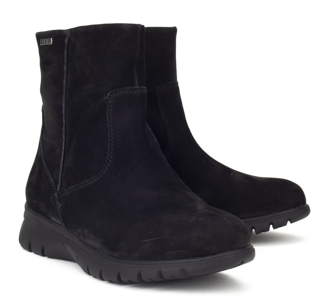 Ankle boots Caprice 9-26424-23 008 Black Nubuc