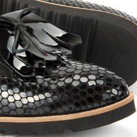 Loafers FILIPPO 2037 BLACK HUSK + BLACK VARNISH 8024727