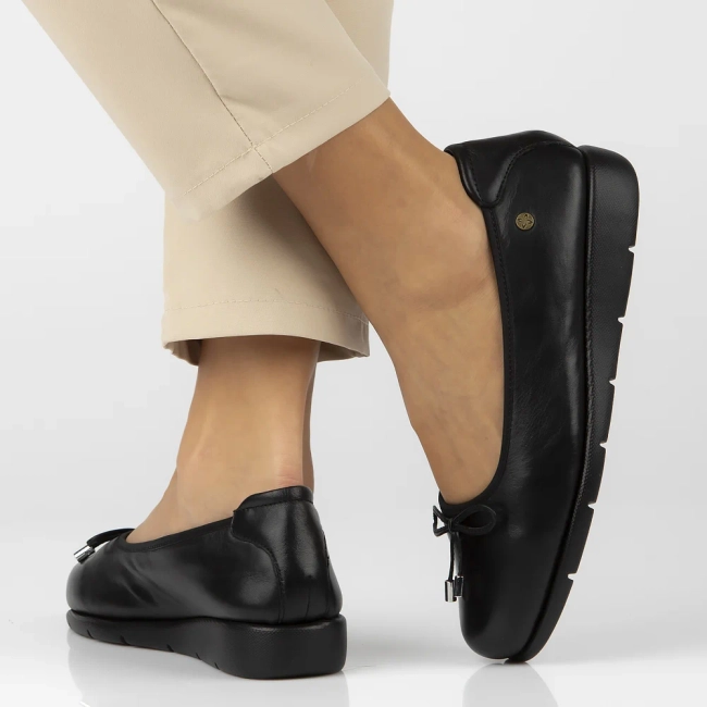 Leather ballerinas Maciejka P6504-01/00-1 black