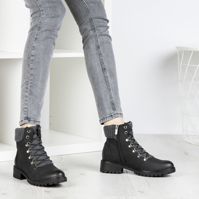 Trekkingi Filippo DBT958/19 BK czarne