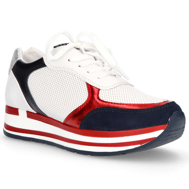 Półbuty Marco Tozzi 2-23700-34 128 White/Navy M