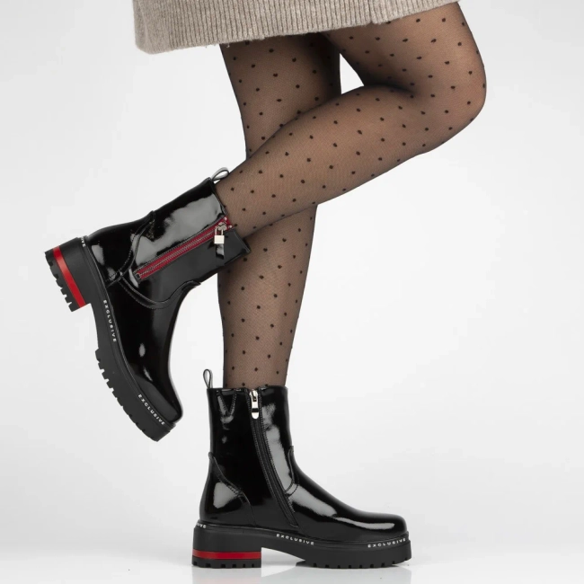 Ankle boots Filippo DBT7468/25 BK black