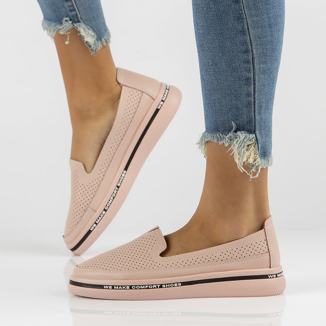 Leather shoes Filippo DP3623/22 PI pink