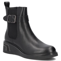 Leather ankle boots Filippo DBT8049/26 BK black