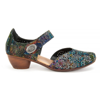 Półbuty Rieker 43711-90 multicolor