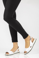 Wedge sandal Filippo DS2322/21 WH white