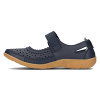 Leather shoes Vinceza DP093/17 NV navy blue