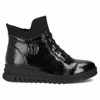Skórzane botki Filippo DBT8075/26 BK PT czarne