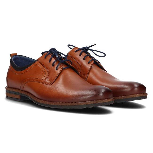 Leather shoes Filippo 1726 brown