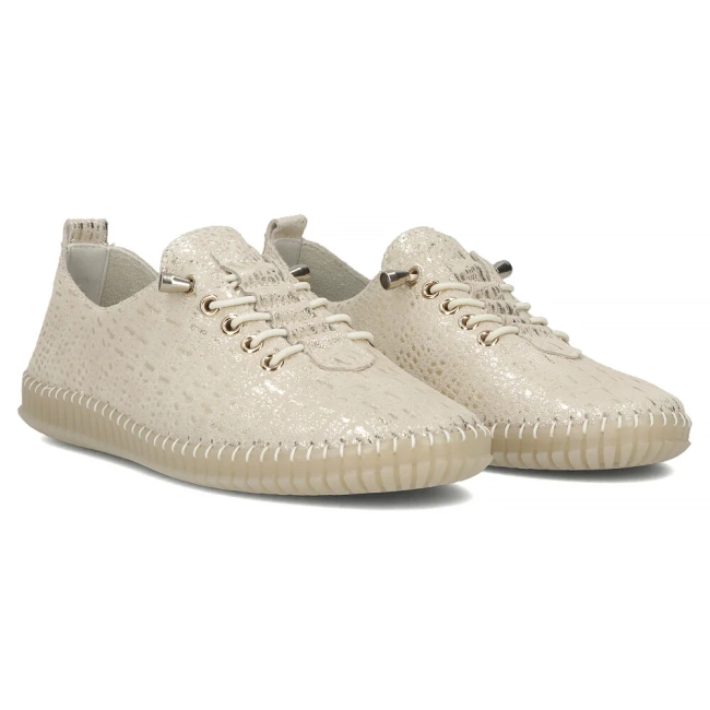 Leather shoes Filippo DP6140/25 GO gold