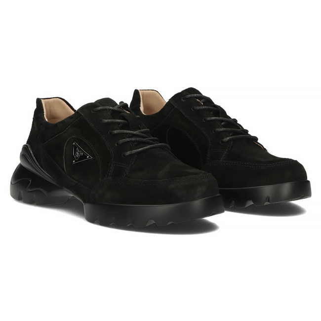 Leather shoes Filippo DP4181/22 BK black