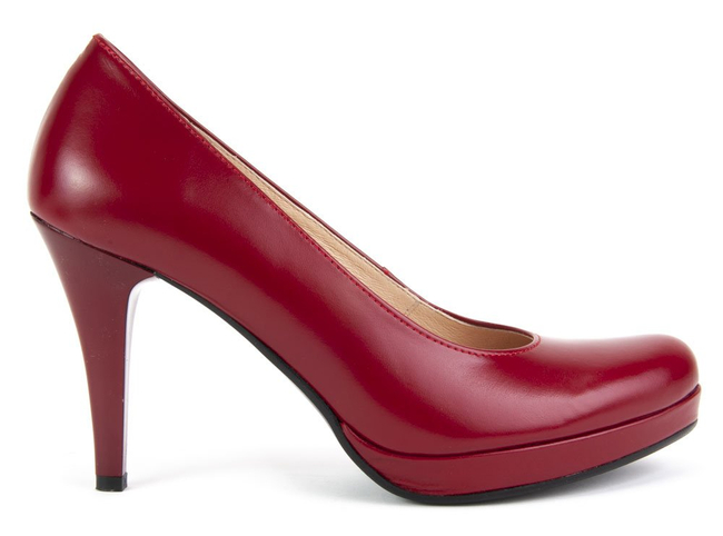 Czółenka Filippo 747 Czerwone