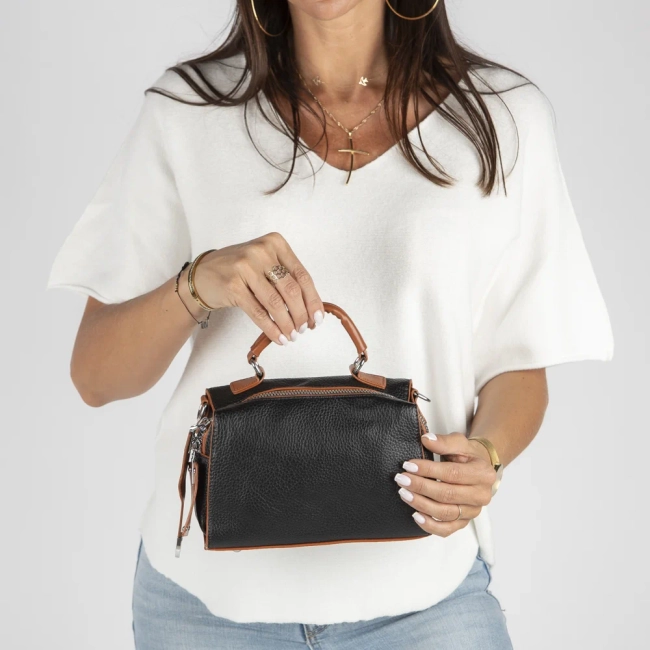 Black shoulderbag milano breeze
