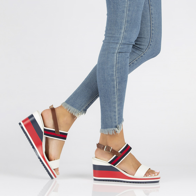 Wedge sandal Filippo DS2094/22 WH NV white