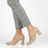 Leather pumps Filippo Premium 2031 beige