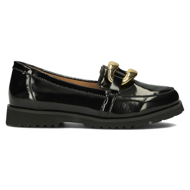 Leather shoes Filippo DP4567/23 BK black