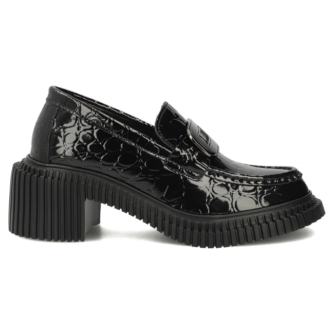 Leather shoes Filippo DP8111/26 BK black