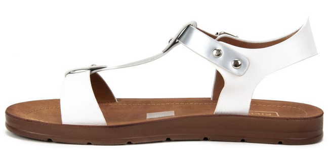 Sandały Filippo DS105/19 WH White