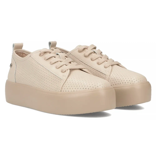 Leather shoes Filippo DP6116/24 BE beige