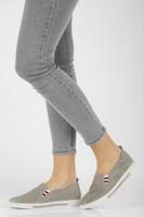 Skórzane półbuty FILIPPO DP1272/21 GR szare