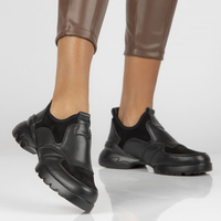 Leather shoes Filippo DP4189/22 BK black