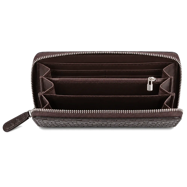 Brown wallet Lux