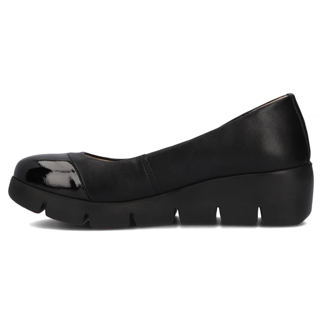 Leather shoes Filippo DP6758/25 BK black