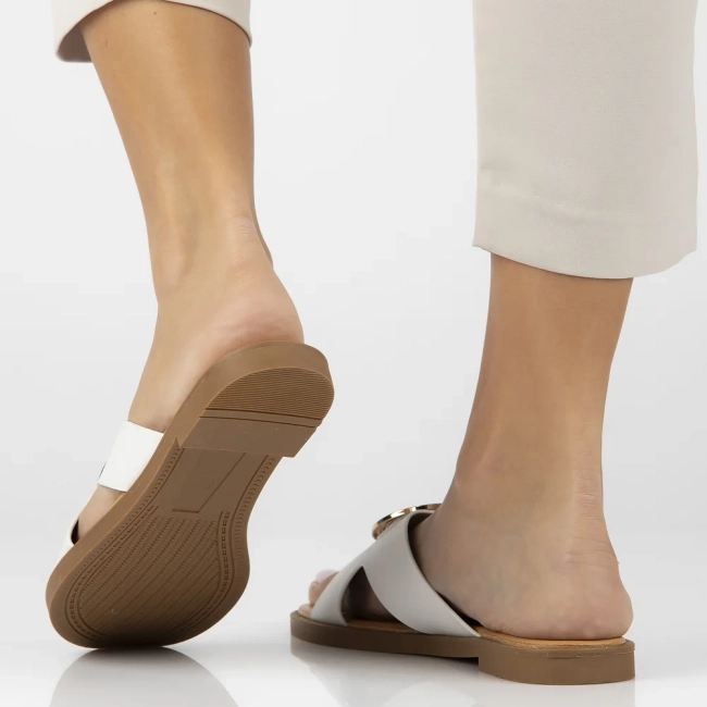 Slippers Filippo DK6923/25 WH white