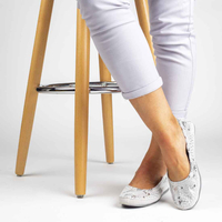 Ballerinas FILIPPO DP080 17SL Silver