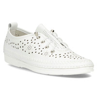 Leather shoes Filippo DP2135/22 WH white